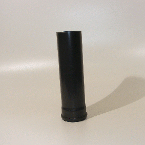 PVC-Rohr DN150 schwarz 500 lg mit Muffe (22391) - nicht mehr lieferbar -