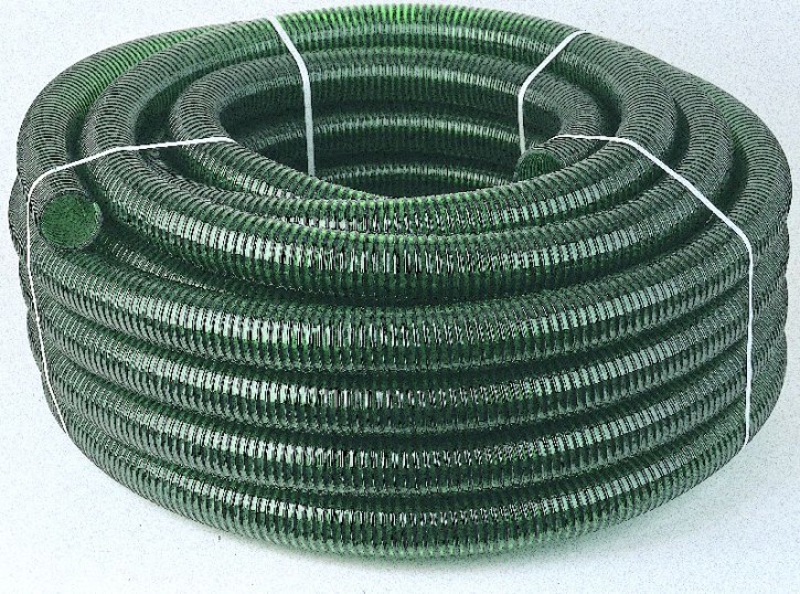 OASE Spiralschlauch Teichschlauch Grün 1" 25 Meter Ring