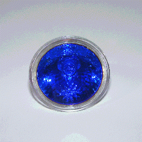 Halogen-Reflektorlampe 12V 50W 12° blau (52928)