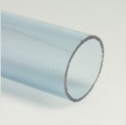 PVC Druckrohr Transparent 25 mm 1 Meter Lang